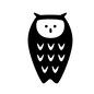 フクロウ フクロウ フクロウ,ふくろう,梟,鳥,生き物,かわいい,デフォルメ,キャラクター,アニメ,アニメーションのシルエット素材