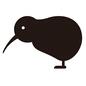鳥 鳥 鳥,キーウィ,キウィ,キウイ,キーウィー,飛べない,鳥類,生き物,生物,動物のシルエット素材