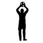 サッカー サッカー 投げる,スローイン,スポーツ,人物,人,男性,球技,アスリート,サッカー,サッカーボールのシルエット素材