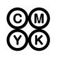 CMYK カラー,イラストレーター,CMYK,CMYKカラーモデル,シアン,マゼンタ,イエロー,ブラック,印刷,色のシルエット素材