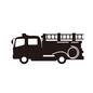 消防車 消防車 消防車,消防車両,緊急車両,乗り物,車,自動車,カー,走行,移動,交通のシルエット素材