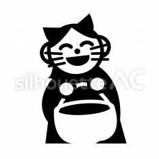 お菓子をもらう女の子 子供,もらう,袋のシルエット素材