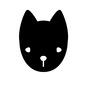 日本犬 日本犬 動物,表情,顔,犬,戌,イヌ,いぬ,子犬,こいぬ,アップのシルエット素材