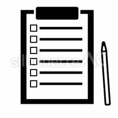 アンケート広告 アンケート,広告,用紙のシルエット素材