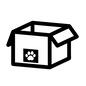段ボール 段ボール 段ボール,箱,ボックス,ペット用品,ペットショップ,1箱,ペットグッズ,ペットアイテム,犬の足跡,荷物のシルエット素材