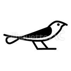 トリ トリ,鳥,とりのシルエット素材