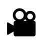 動画 動画 動画,カメラ,ムービー,映像,映画,ボタン,撮影,録画,ソーシャルメディア,メディアのシルエット素材