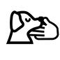 犬 犬 診察,診療,なでる,さわる,犬,いぬ,イヌ,動物,生き物,生物のシルエット素材