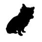 犬 犬 動物,生き物,生物,自然,シルエット,イラスト,哺乳類,犬,いぬ,イヌのシルエット素材