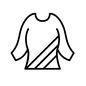 洗濯マーク 洗濯マーク 洋服,服,斜線,干す,干し方,陰干し,日陰干し,洗濯表示,洗濯,洗濯マークのシルエット素材