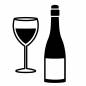ワイン ワイン ワイン,飲み物,グラス,ボトル,ボジョレーヌーボー,アルコール,バー,赤ワイン,瓶,行事のシルエット素材