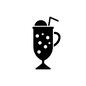 フロート フロート ストロー,アイスクリーム,アイス,フロート,ジュース,コールドドリンク,ドリンク,クリームソーダ,飲物,飲み物のシルエット素材