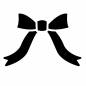 リボン リボン,飾り,シンプル,おしゃれ,かわいい,雑貨,装飾,リボン結び,12月,クリスマスのシルエット素材