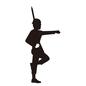 儀仗兵 儀仗兵,人物,男性,交代式,後進,歩く,全身,横向き,武器,一人のシルエット素材