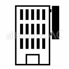 突き出し看板 突き出し,看板,壁のシルエット素材