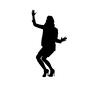 ダンス 踊る,ダンス,動作,動き,人物,女性,全身,モデル,ポーズのシルエット素材