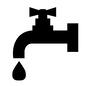 水道 水道 水道,水道水,蛇口,水,滴,しずく,1滴,洗面,水漏れ,お風呂のシルエット素材