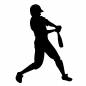 野球選手 野球選手 男性,野球,プロ,バッター,打つ,打席,打者,素振り,ヘルメット,選手のシルエット素材