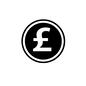ポンド ポンド ポンド,パウンド,イギリス,通貨,硬貨,コイン,外貨,お金,マネー,金銭のシルエット素材