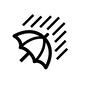 雨 雨 雨,大雨,傘,天気,天候,豪雨,ゲリラ豪雨,スコール,気候変動のシルエット素材