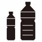 保存水 保存水,水,ボトル,飲料,保存,備品,シンプル,案内向け,物,給水のシルエット素材