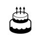 デコレーションケーキ バースデーケーキ,ケーキ,ろうそく,誕生日ケーキ,誕生日会,バースデー,お祝い,誕生パーティー,パーティー,誕生日のシルエット素材