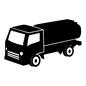 タンクローリー タンクローリー 自動車,乗り物,動く,走る,模型,車,貨物自動車,車両,大型,走行のシルエット素材