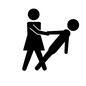 ダンス ダンス カップル,恋人,仲良し,夫婦,人物,人,男女,男,女,ダンスのシルエット素材