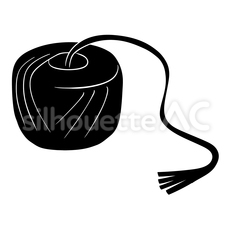 ヒモ 引越し,ヒモ,ロープのシルエット素材