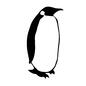 ペンギン ペンギン 動物,生物,生き物,ペンギン,全身,シルエット,イラスト,皇帝ペンギン,全身,横向きのシルエット素材