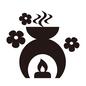 アロマ アロマ アロマ,アロマポット,アロマオイル,香り,いい香り,花,花びら,ロウソク,アロマキャンドル,キャンドルのシルエット素材