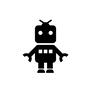 ロボット ロボット ロボット,正面,全身,立ち姿,人型,おもちゃ,玩具,オモチャ,可愛い,機械のシルエット素材