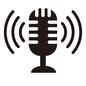 マイク マイク マイク,マイクロフォン,音響機器,音響機材,スタンドマイク,机上,卓上,音量,音声,機械のシルエット素材