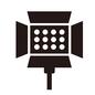 撮影照明 撮影照明 撮影照明,ライト,照明,アップ,LED,LED撮影照明,照明機材,照明機器,三脚,機材のシルエット素材