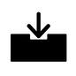 インストール ダウンロード,インストール,マーク,アイコン,矢印,フォルダのシルエット素材