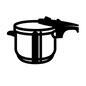 圧力鍋 圧力鍋 キッチン,台所,料理,調理,調理器具,クッキング,キッチンツール,キッチン用品,鍋,炊飯器のシルエット素材
