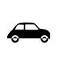 車 車 自動車,車,普通車,乗用車,クラシックカー,国産車,カー,乗り物,四輪車,マイカーのシルエット素材