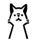 犬 犬 ペット,飼いネコ,猫,ねこ,ネコ,動物,正面,顔,アップ,生きもののシルエット素材
