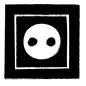 マーク エコ,エコロジー,環境,四角,丸,コンセント,差込口,プラグのシルエット素材