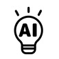 点灯するAI電球 点灯するAI電球 電球,点灯,照明,光る,オン,on,遠隔操作,iot,ai,人工知能のシルエット素材