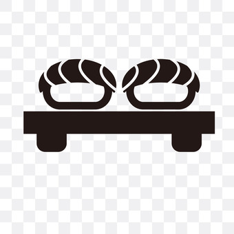 Nigiri sushi, JPEG, SVG, PNG and EPS