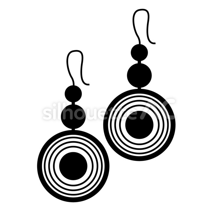 Earrings 175932 - Free Download - silhouetteAC